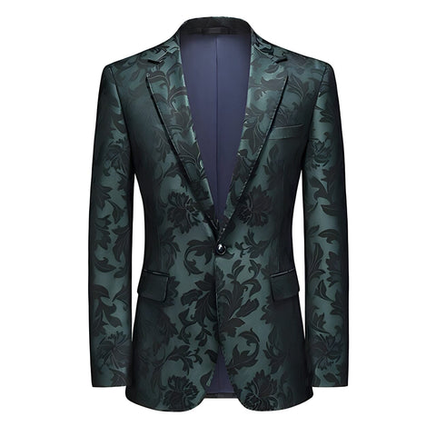 The Chapin Slim Fit Blazer Suit Jacket - Multiple Colors WD Styles Green XXS 