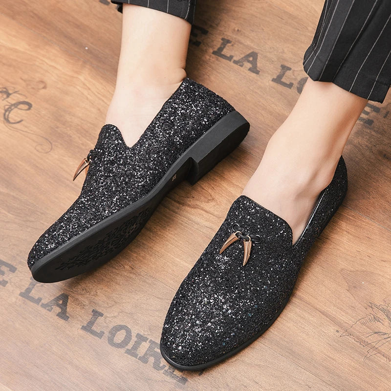 The Aurelius Sparkle Italian Loafers - Multiple Colors WD Styles 