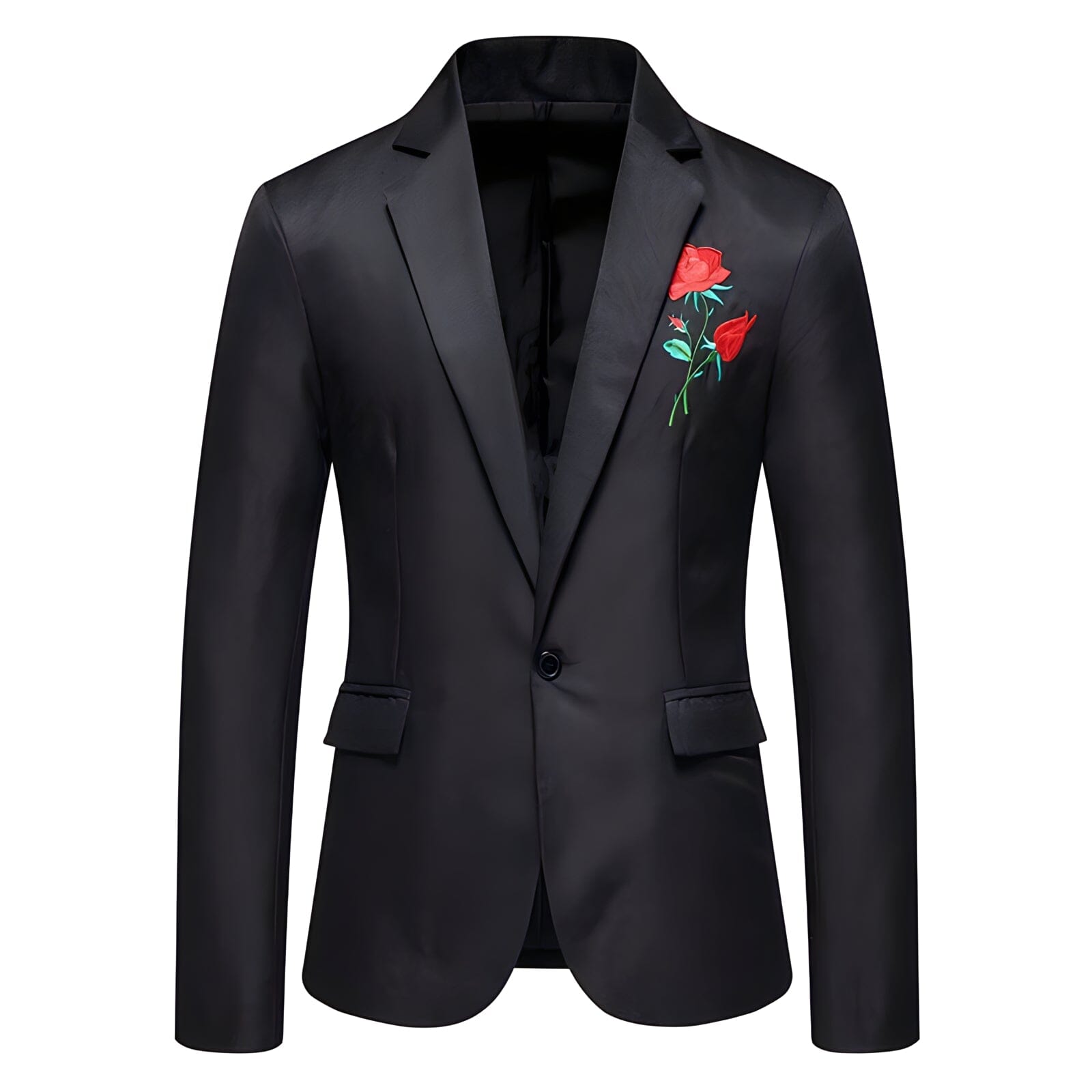 The Rosa Slim Fit Blazer Suit Jacket - Black WD Styles XXS 