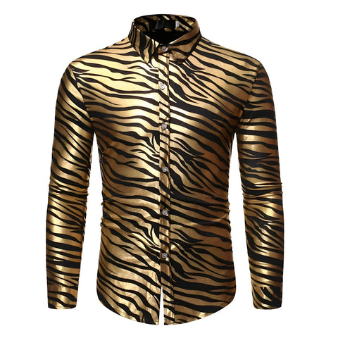 The Heracles Long Sleeve Shirt - Multiple Colors WD Styles Gold S 