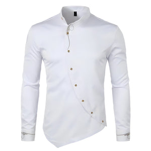 The Hector Long Sleeve Shirt - Multiple Colors WD Styles White S 