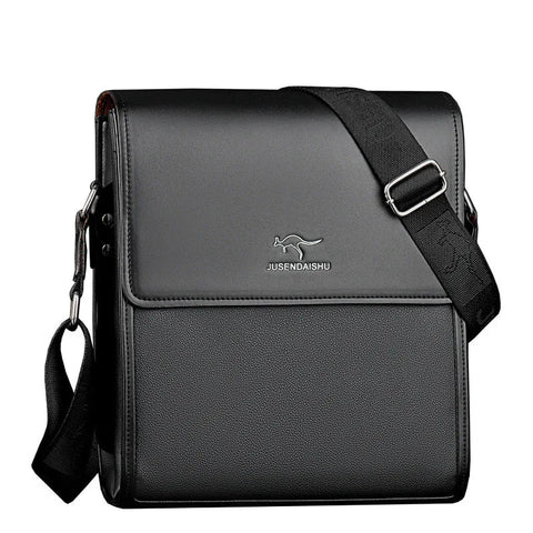 The Haverford Messenger Shoulder Bag - Multiple Colors WD Styles Black 