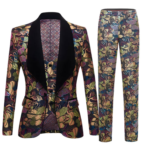 The Monarch Bloom Slim Fit Two-Piece Suit WD Styles 36 / XS 
