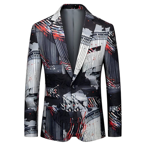 The Monelo Jacquard Slim Fit Blazer Suit Jacket WD Styles XS 