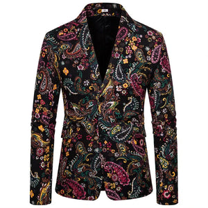 The Radnor Slim Fit Printed Blazer Suit Walter Dixxon XXS 