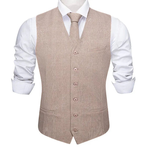 The Marlowe Cream Vest Tie Set WD Styles S 