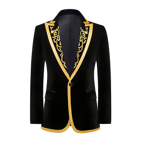 The Venetian Velvet Slim Fit Blazer Suit Jacket WD Styles XS 