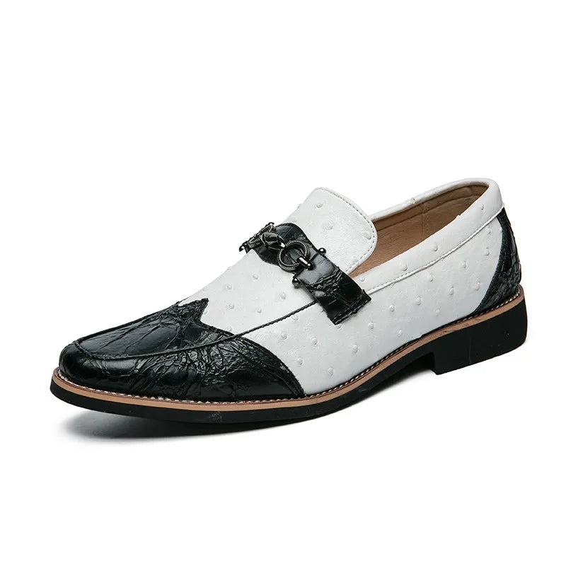 The Hadrian Men's Luxe Loafer - Multiple Colors WD Styles Black White US 6 / EU 38 