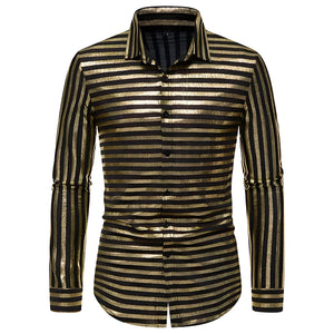 The Titus Long Sleeve Shirt - Multiple Colors WD Styles Gold S 