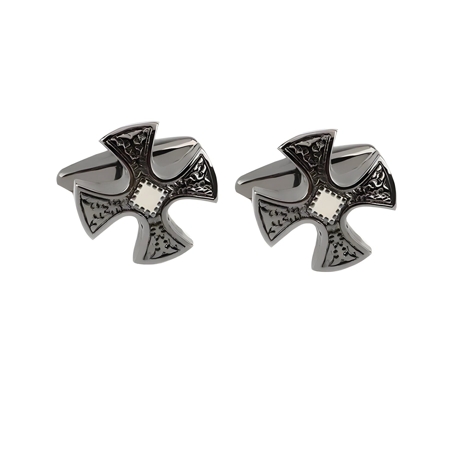 The Marcus Luxury Cuff Links - Multiple Colors WD Styles Black 