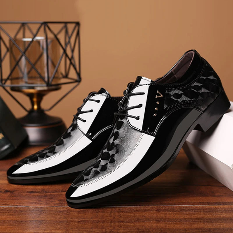 The Scipio Oxford Leather Shoes - Multiple Colors WD Styles Black US 5 / EU 38 