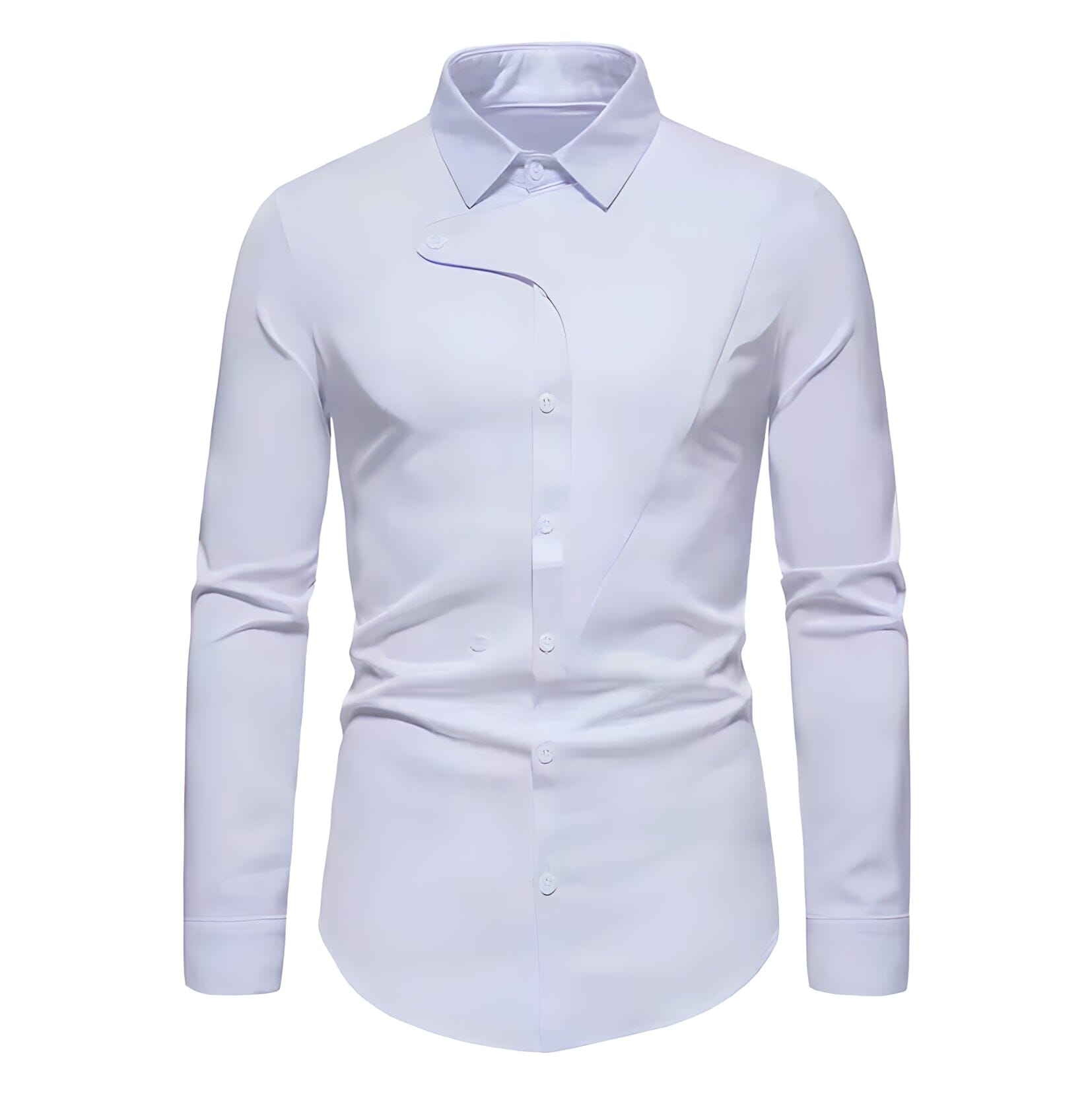 The Trenton Long Sleeve Shirt - Multiple Colors Hypersku White L 