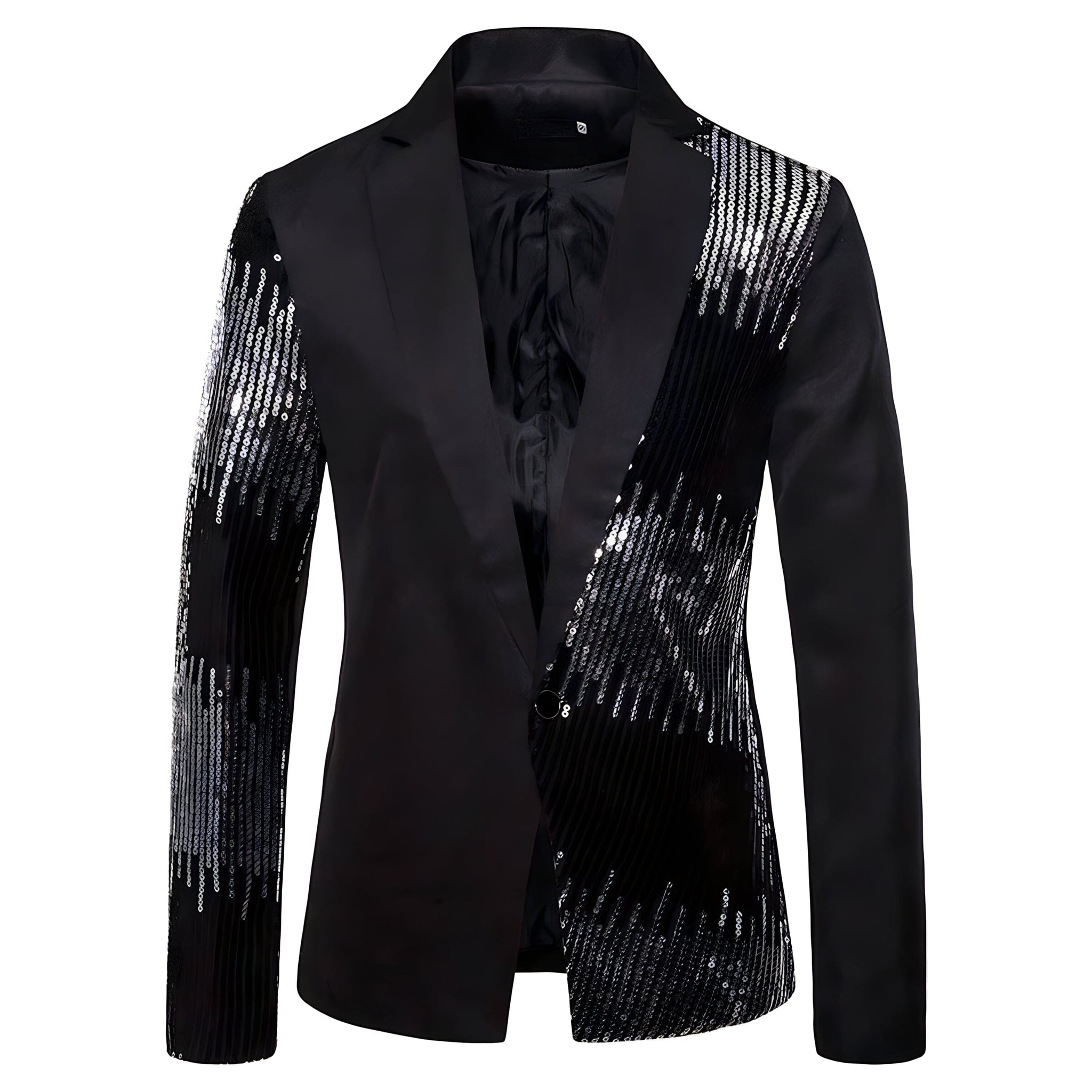 The Strass Slim Fit Blazer Suit Jacket - Jet Black Shop5798684 Store S 
