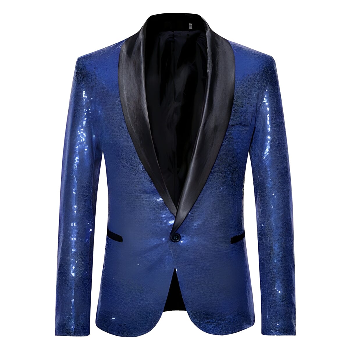 The Crystal Slim Fit Blazer Suit Jacket - Sapphire Blue Shop5798684 Store S 
