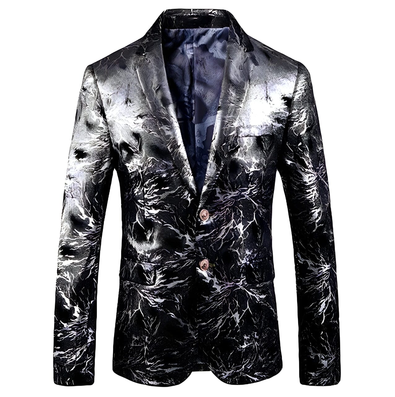 The Davide Platinum Slim Fit Blazer Suit Jacket PYJTRL Official Store XS 