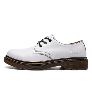 The Magnus Leather Oxford Dress Shoes - Multiple Colors WD Styles White 37 