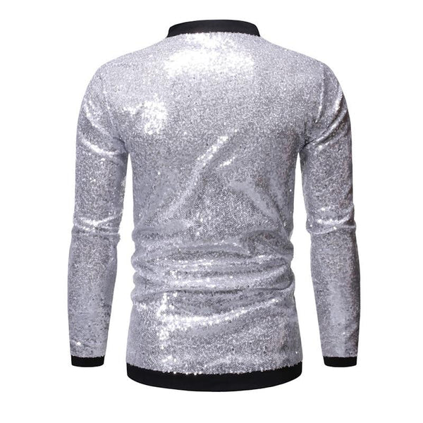 The "Crystal" Sequin Cardigan Jacket - Multiple Colors William // David 