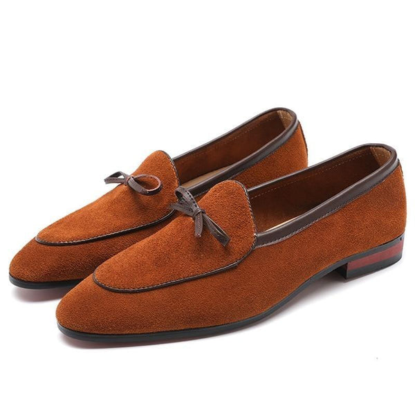 The "Lester" Suede Penny Loafers - Multiple Colors William // David 
