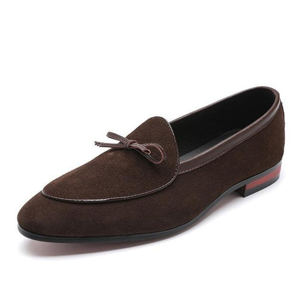 The "Lester" Suede Penny Loafers - Multiple Colors William // David Brown US 10 / EU 43 
