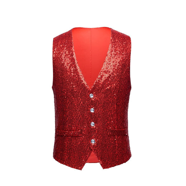The "Crystal" Sequin Vest - Ruby William // David 