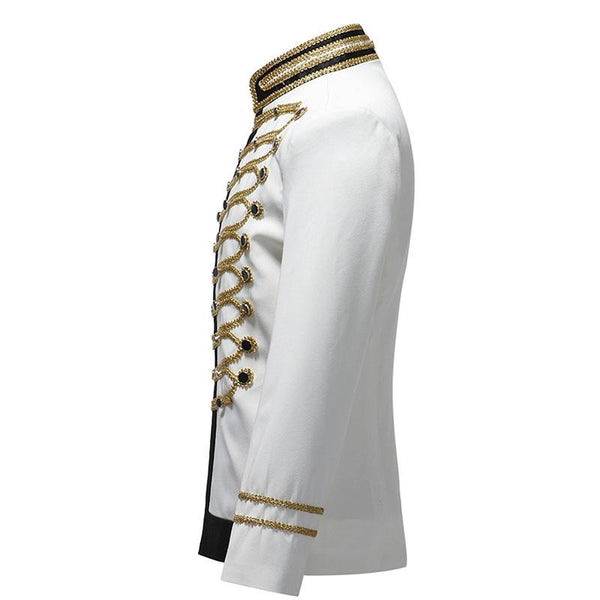 The "Centurion" Mandarin Collar Jacket - Multiple Colors shenrun Official Store 