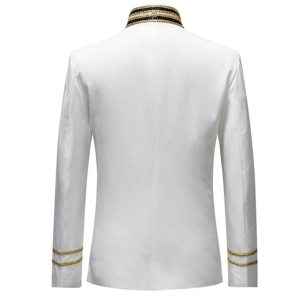 The "Centurion" Mandarin Collar Jacket - Multiple Colors shenrun Official Store 