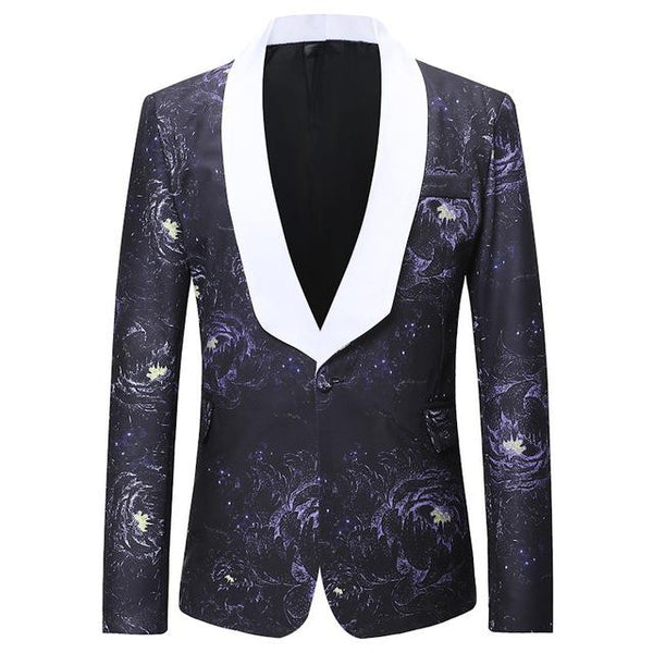 The "Interstellar" Slim Fit Blazer Suit Jacket William // David M 